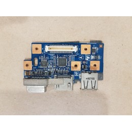 Плата расширения USB, HDMI, VGA (IFX-571, 48.4JH02.011) для ноутбука Sony VPCY21M1R/PCG-51312V, б/у